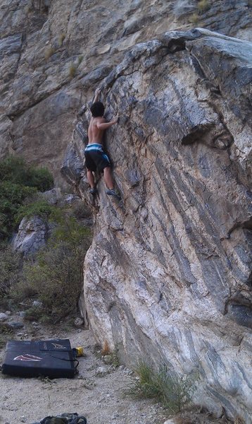 Fun boulder