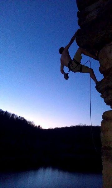 Whippoorwill Sunset on Wendy's Jugs