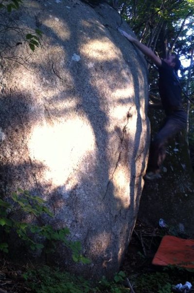 Trying to find the seam!