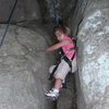 Ally's first climb @ age 3