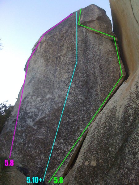 The Pink 5.8 on the left