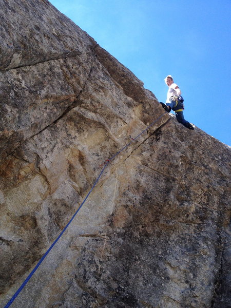 Psyched to be above the lip...