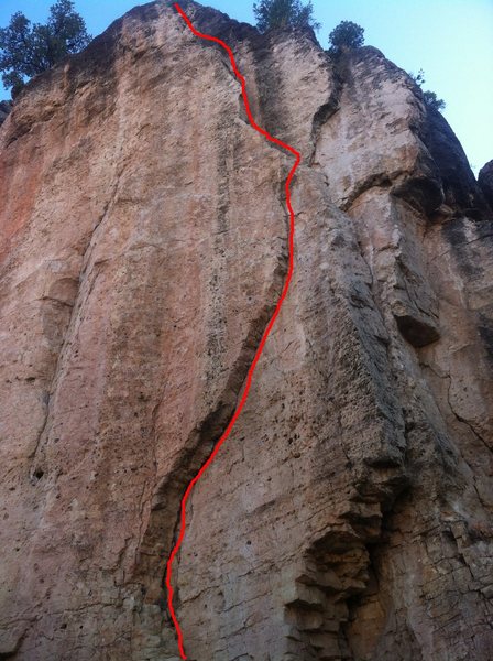 Rock Climb Alligator Ed, Shelf Road