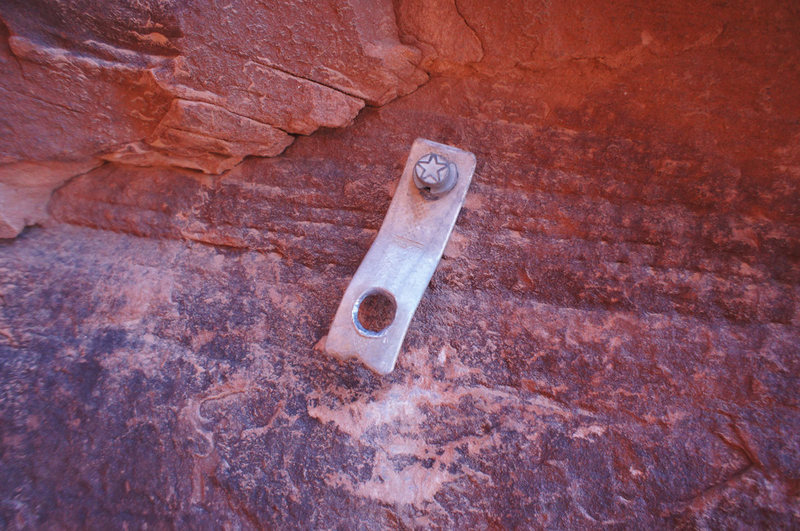 Piece of the bolt ladder.