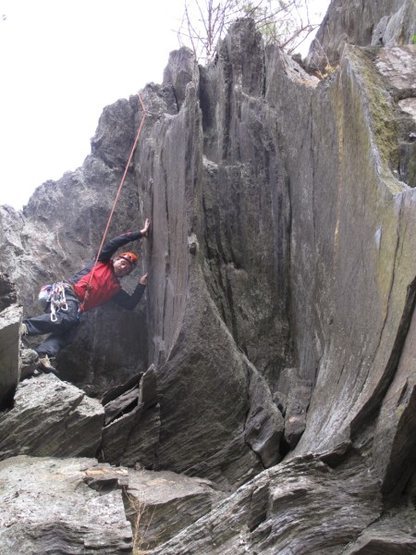 Rock Climb The Flake, *Rumney