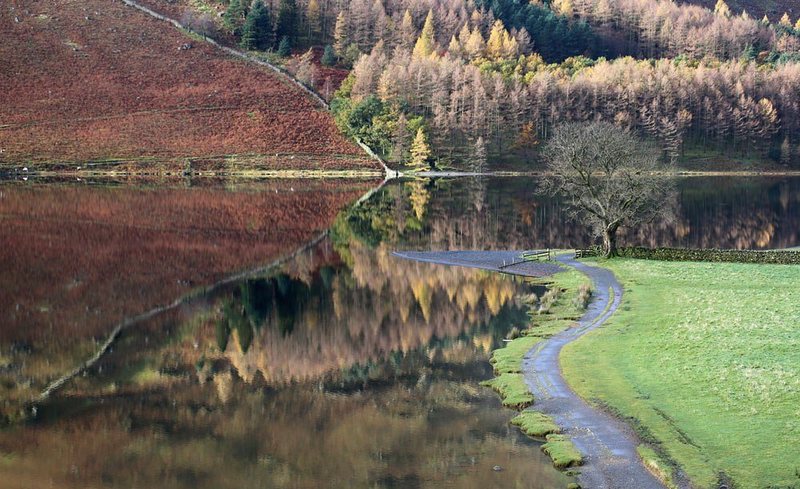Buttermere split by Stuart Holmes.
