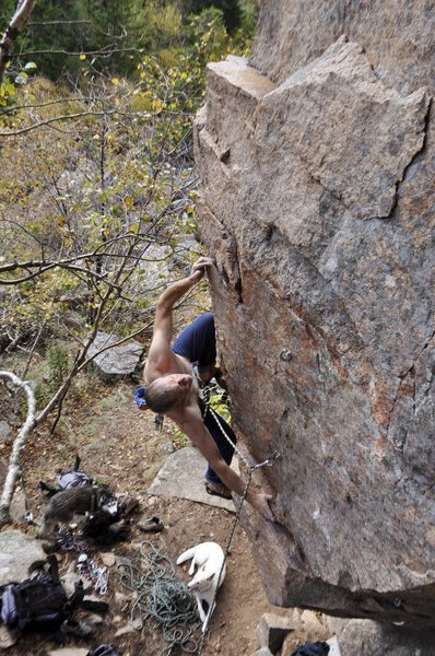 Steve Adamson on his route many years later