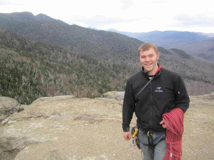 Mike toping out. Great experience!