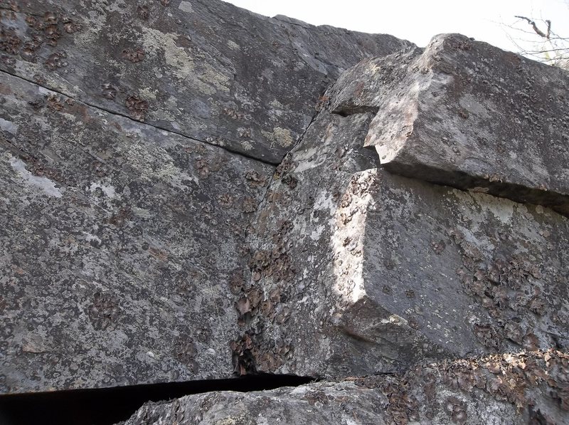 At first blind sided at this crux I didn't do it immediately and didn't hesitate at the opportunity, it came I went and see.