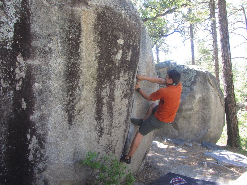 Ryan Myers on Helen's Lieback at Groom Creek