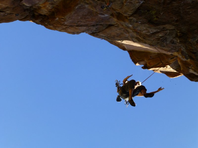 A hold the size of two phone books broke off 70 feet up on a 12c at Wipeyur Buttress in Devil's Head and led to a 30-35 foot whipper.