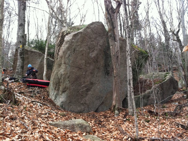 The Widowmaker Area from the top of the Corridor Boulders.