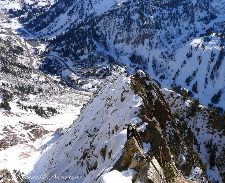 Knife Ridge section on 11.24.12