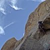 Todd Bradley at the crux of this exciting 5.5.