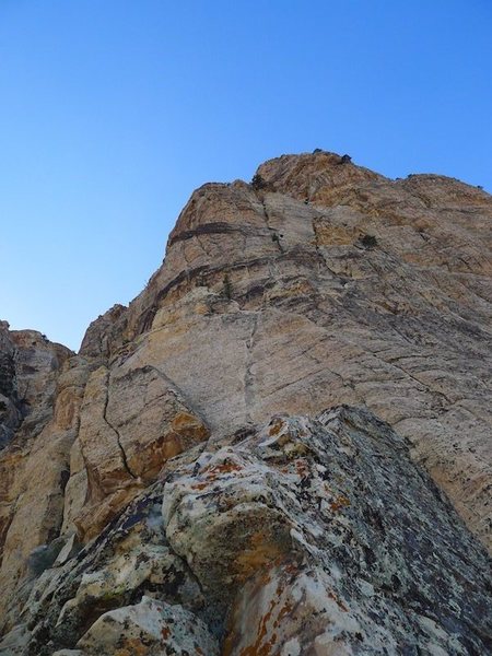 top of Resolution Arete (no link-up this time)
