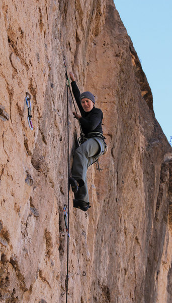 Gabriela ticks off another .11<br>
Shakka (5.11)