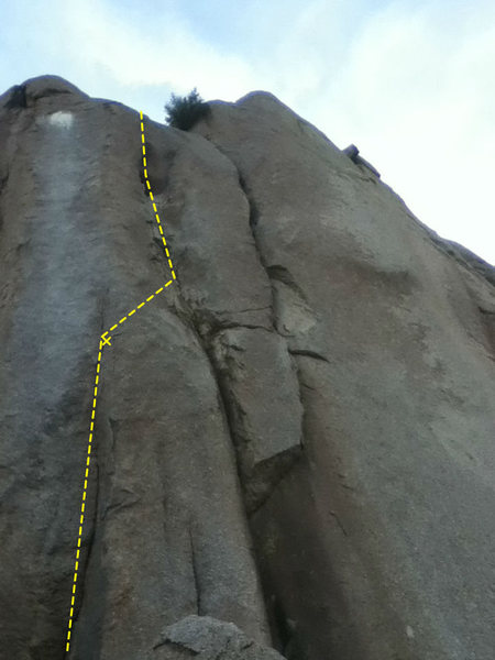 Sacred Datura Direct (5.9). That's Succubus (10a) on the right.