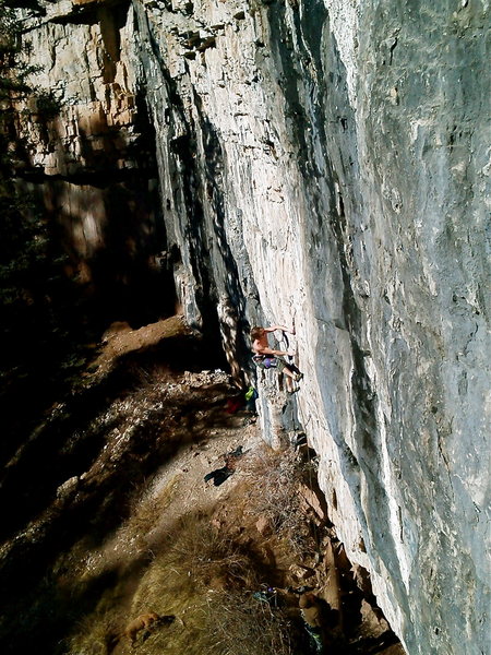 Mid-section of the route.