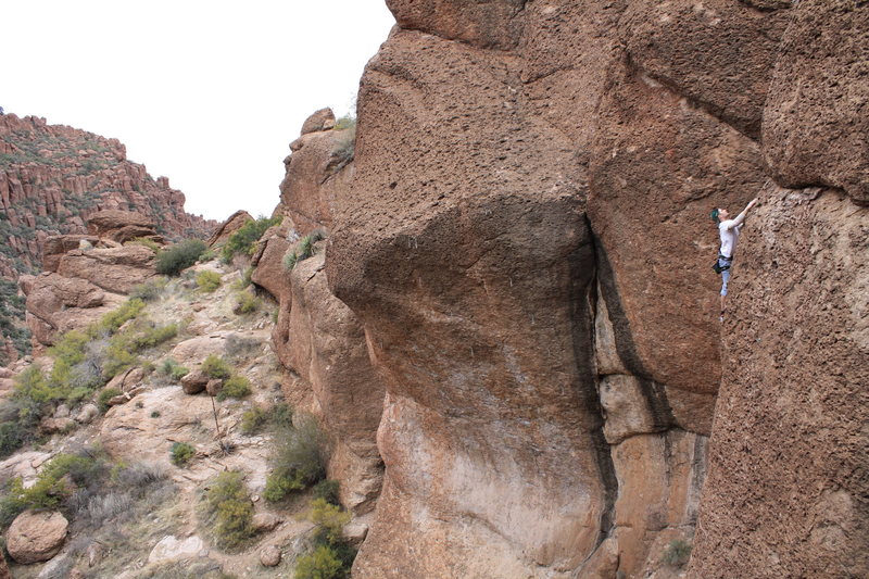 Will on leave from Wa enjoying a little Az pocket pulling.