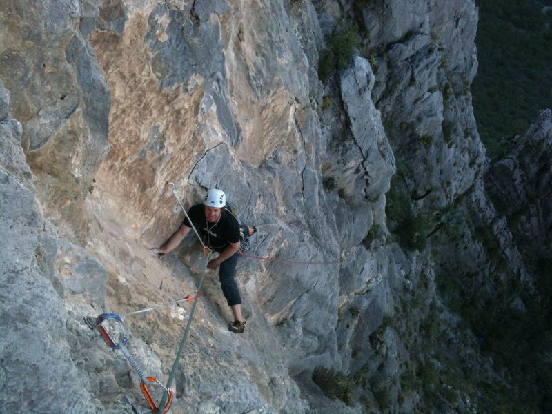 3rd or 11d pitch. great technical climbing