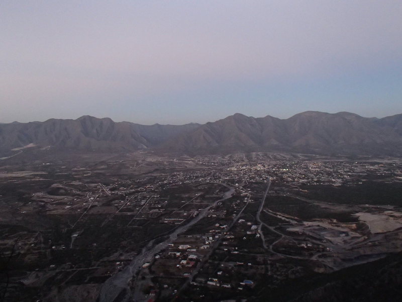 Hidalgo at sunset from the top of Satori.