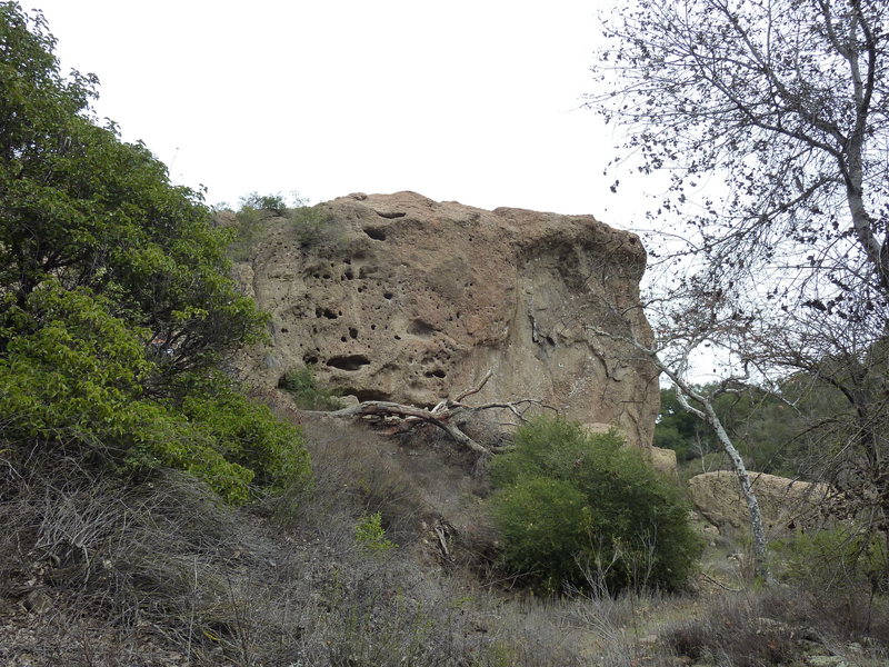 Planet of the Apes wall at Malibu Creek State Park