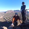 Summit of Pinnacle Peak, AZ - "Classic Climbing" 
