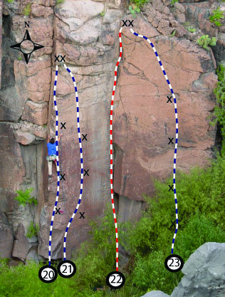 Climber is on Bridge Troll