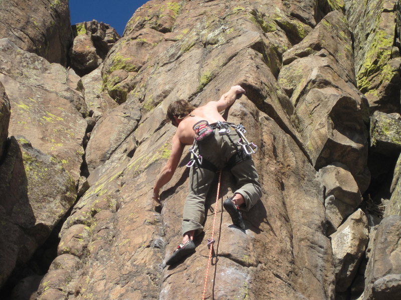How to climb 5.12...My first legit 5.12, "Handle this Hard On". North Table Mountain