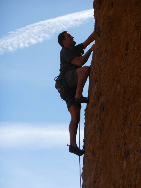 On the steep and well protected features of the "Green Mile."