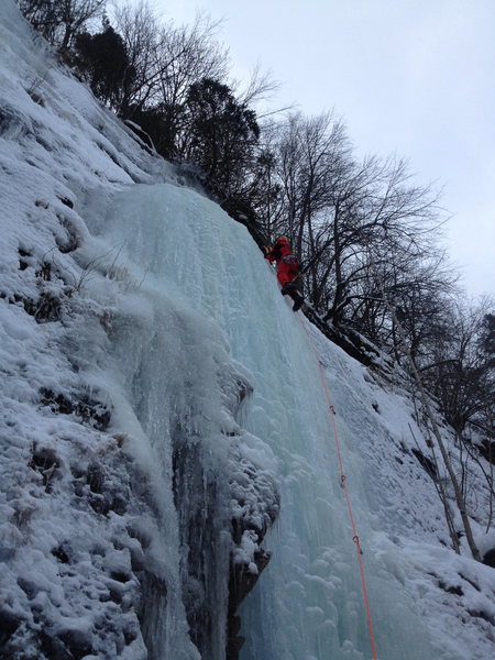 Frederik leading the pitch