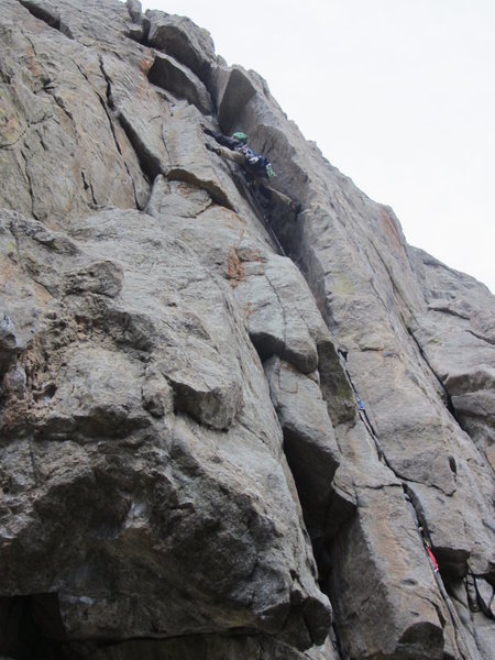 Ross, finding the crux.