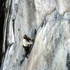 Doc Bayne on one of His Serious Adventures First Ascents with myself on Cool Carolina Granite!