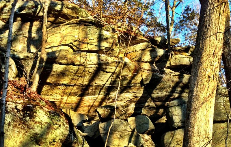 The upper cave.