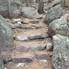 The first stairs I worked on a few years ago...  Third Flatiron Trail