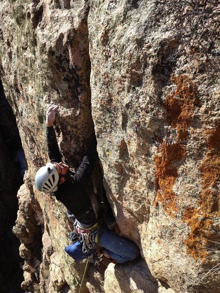 Way up high on the final crack moves.