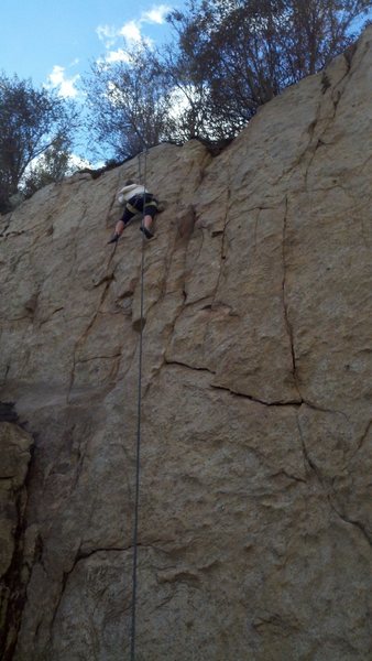 Nearing the top of Route 1