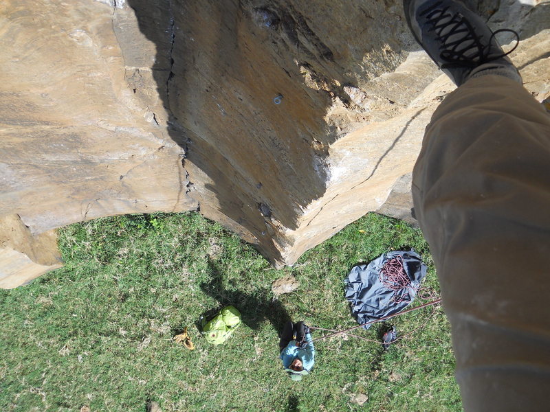 The sport route arete