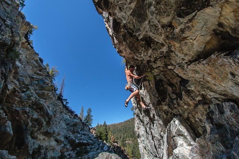 Josh Horniak starting Whirl Pool .12a. Emeralds Gorge.