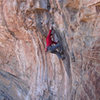 Opening up another wall<br>
at the Bat Cave Area<br>
Tufa Consequences (5.10) 