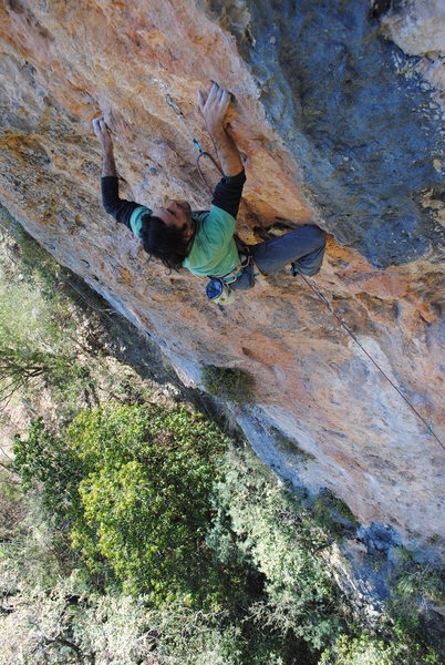 Rodrigo near the crux