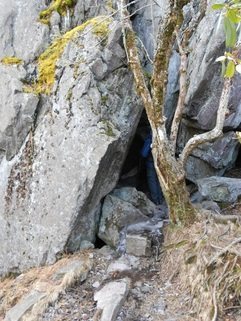 The exit from Fat Mans Squeeze.