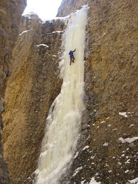 Steep at the top