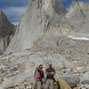 About to climb East Buttress of Mt. Whitney