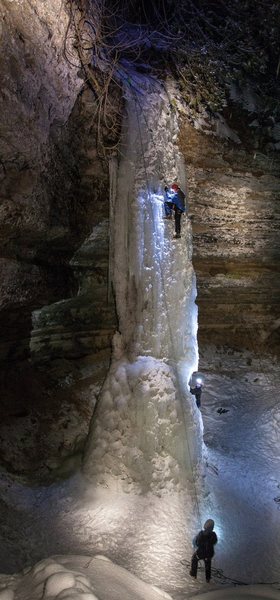 Night climb