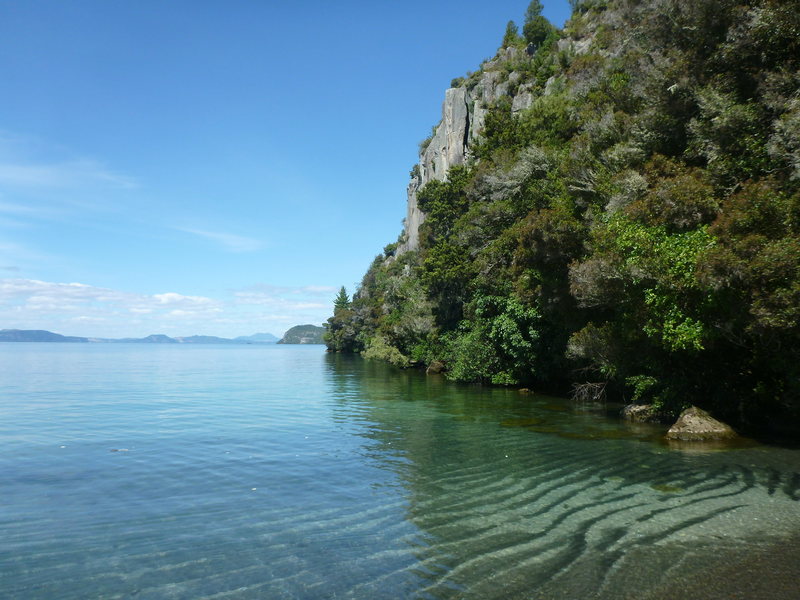 Rock Climbing in Lake Taupo, North Island