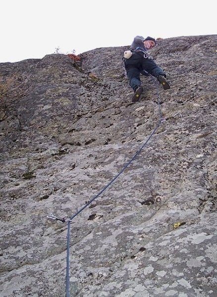KC on the upper slab. Circa 2007.