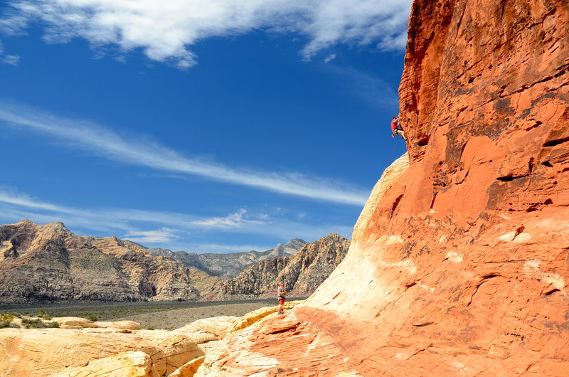 Jake on the starting crux of Cal West