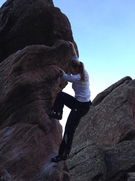 First Send of the Year- "Tombstone Spire" V2 Flagstaff, Colorado