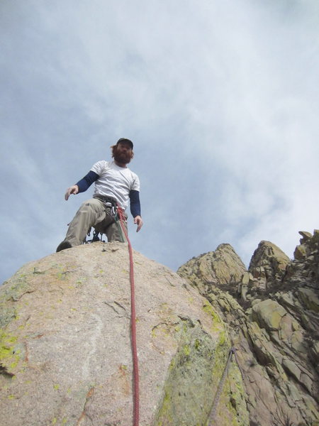 Me on the summit perch.